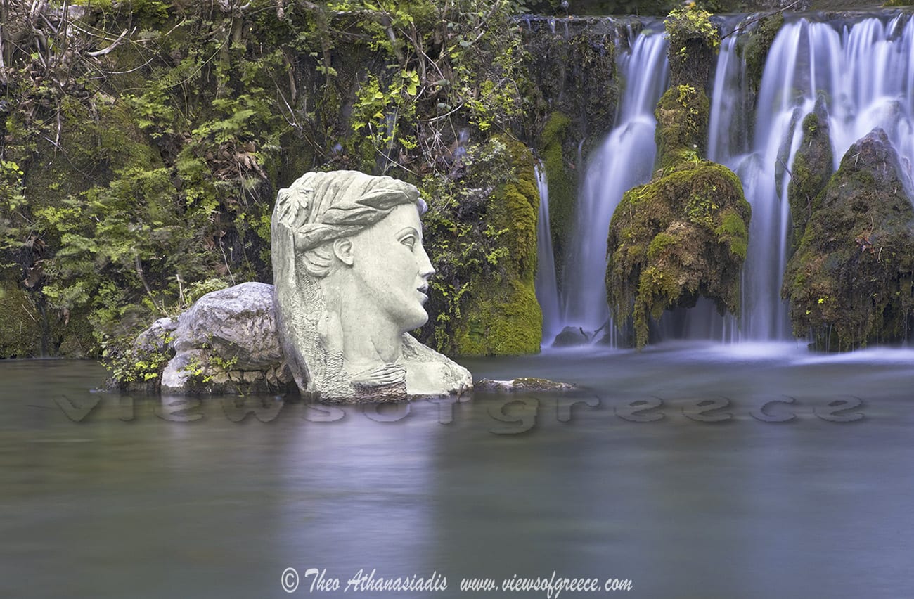 fountain, lethe and mnemosyne,Πηγές Κρύας, greek mythology ,