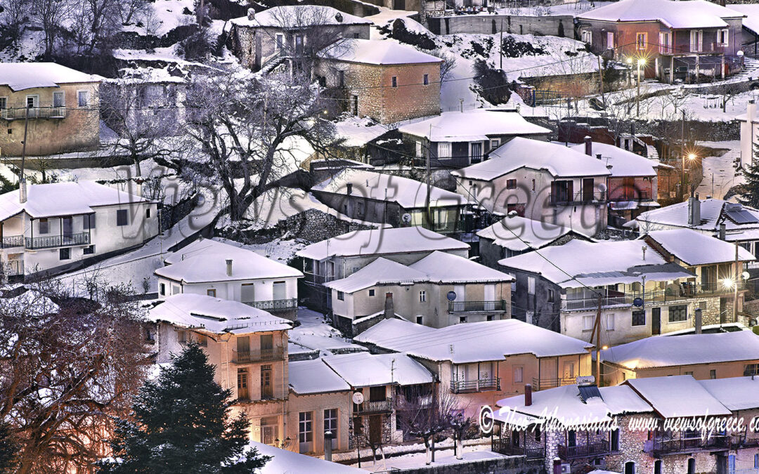 Ραντεβού με το χιόνι στα ψηλότερα χωριά της Ελλάδας