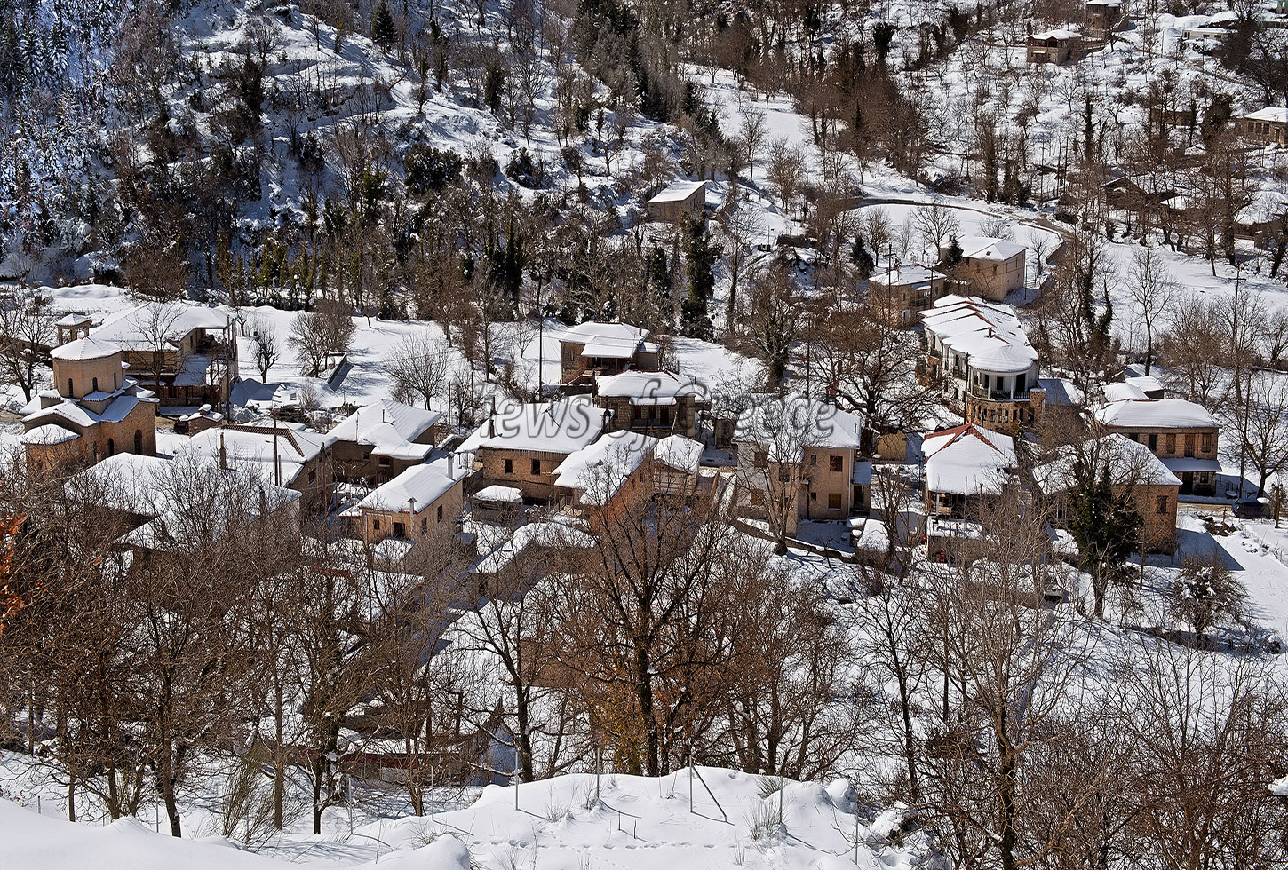 ο χειμώνας στα χωριά του Χελμού Ζαρούχλα, Σόλος, Μεσορούγγι, Πλανητέρο, Άνω και Κάτω Λουσοί